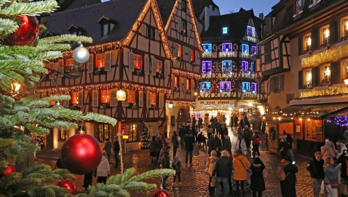 Au Bon Vieux Port Maison De Vacances Alsacienne A 10Mn De Ribeauville, Riquewihr Et Kaysersberg Selestat Bagian luar foto